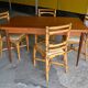 Scandinavian vintage teak extendable table