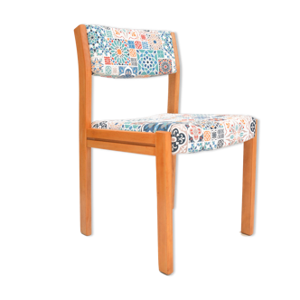 1980s modern, ethnic Upholstered chair, WK Möbel Germany