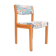 1980s modern, ethnic Upholstered chair, WK Möbel Germany