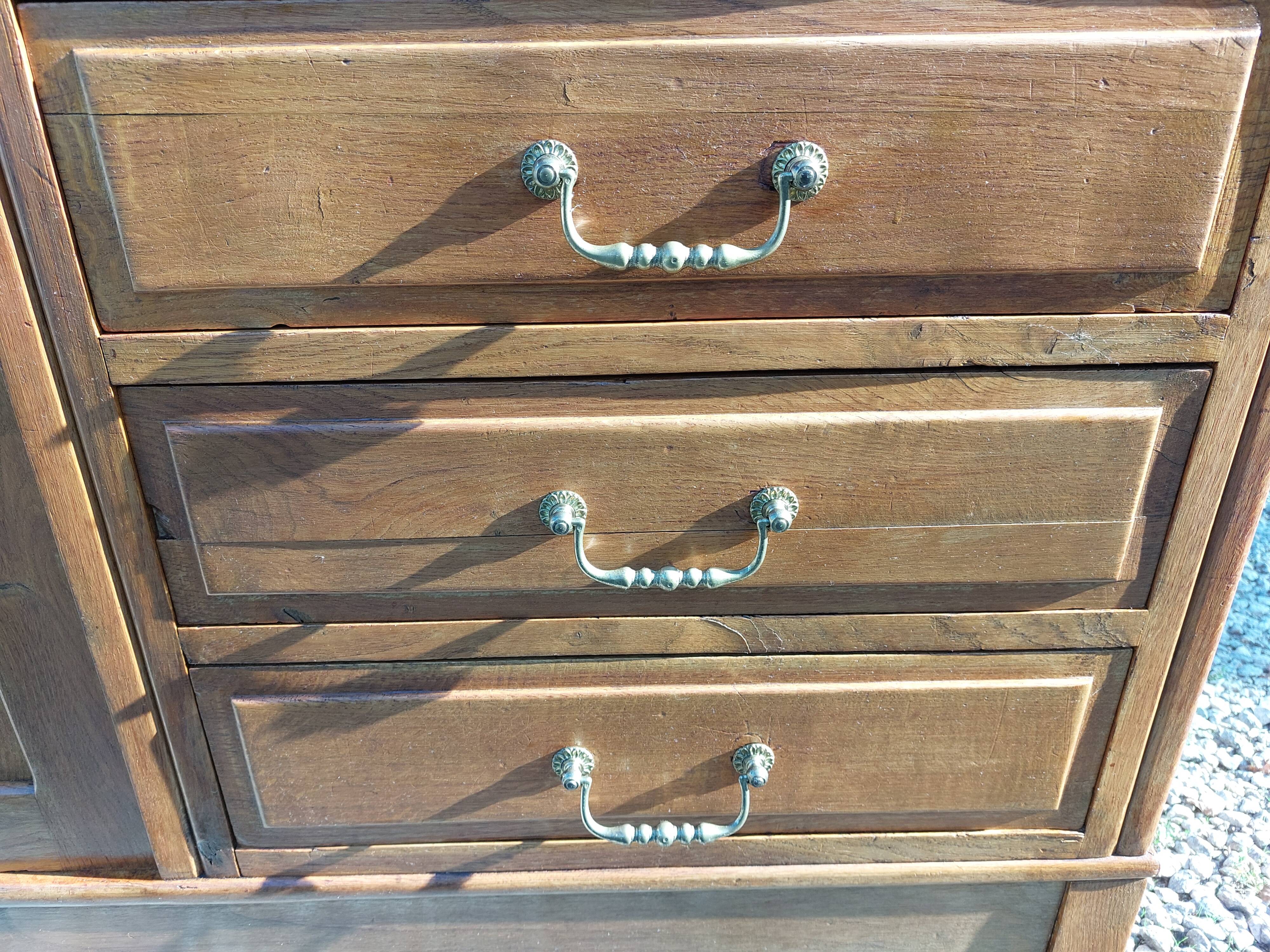 Parisian wardrobe, triple function (wardrobe, chest of drawers, cupboard), 1940s.