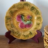 Set of Sarreguemines dessert plates