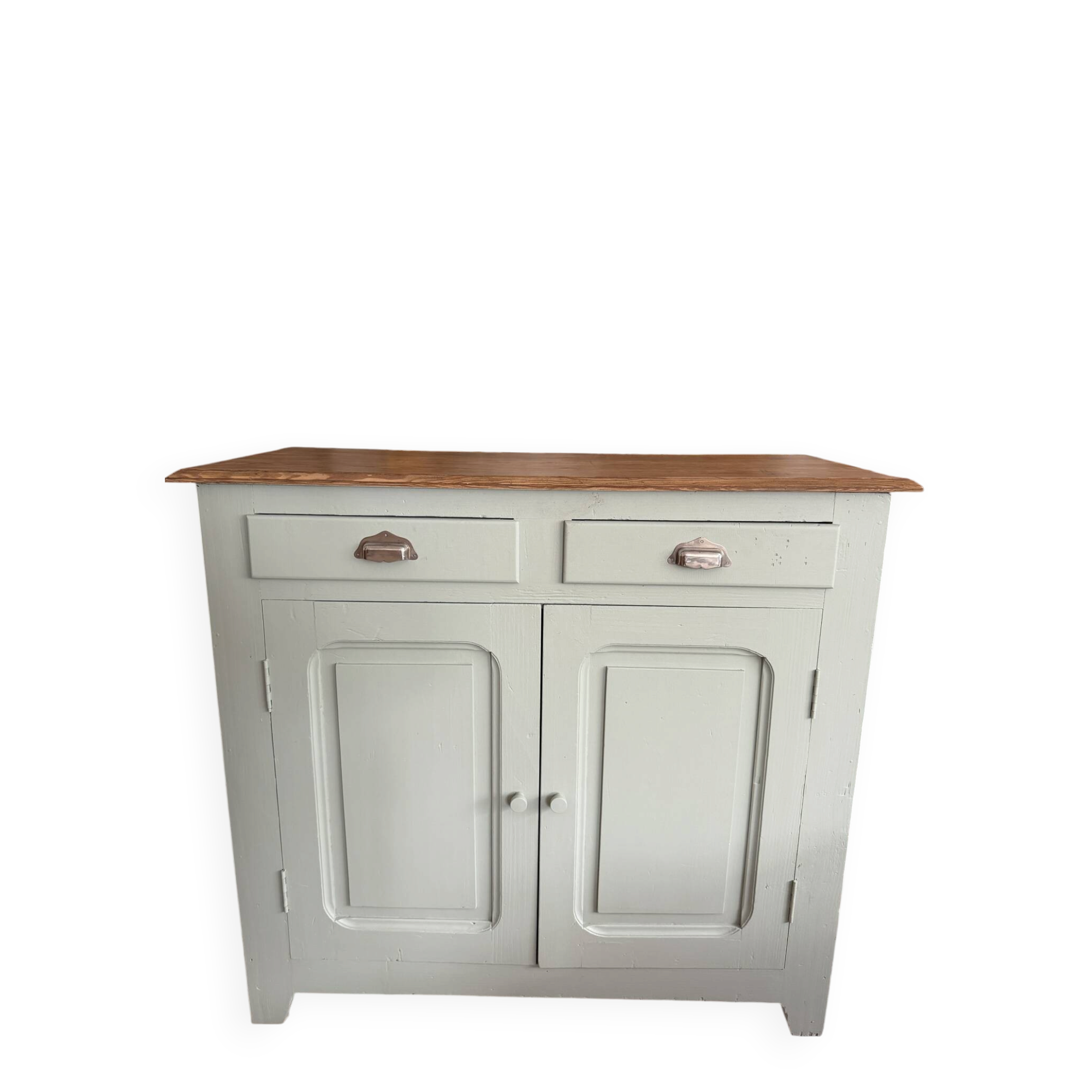 Vintage green almond Parisian buffet