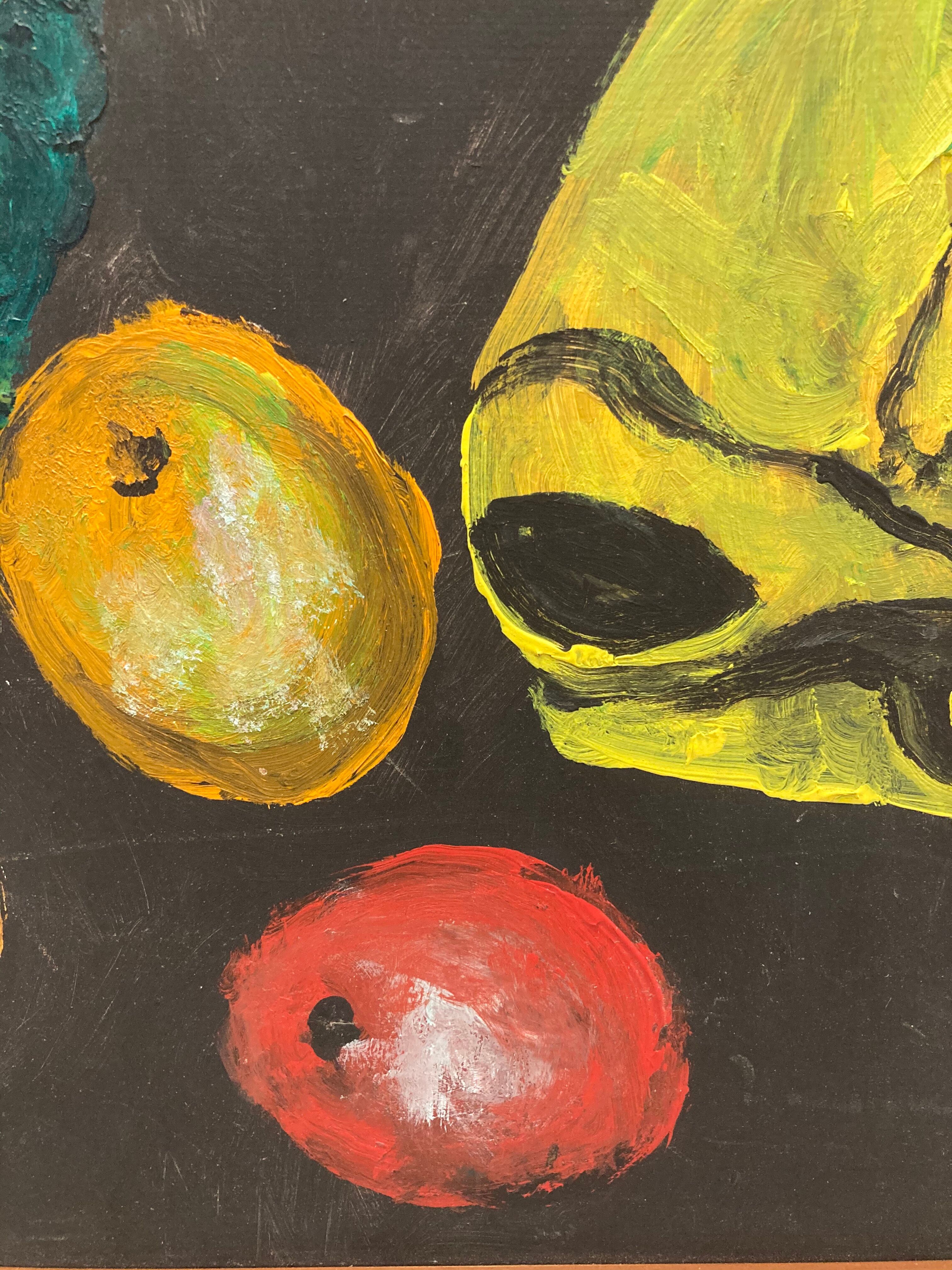 Painting with green jug
