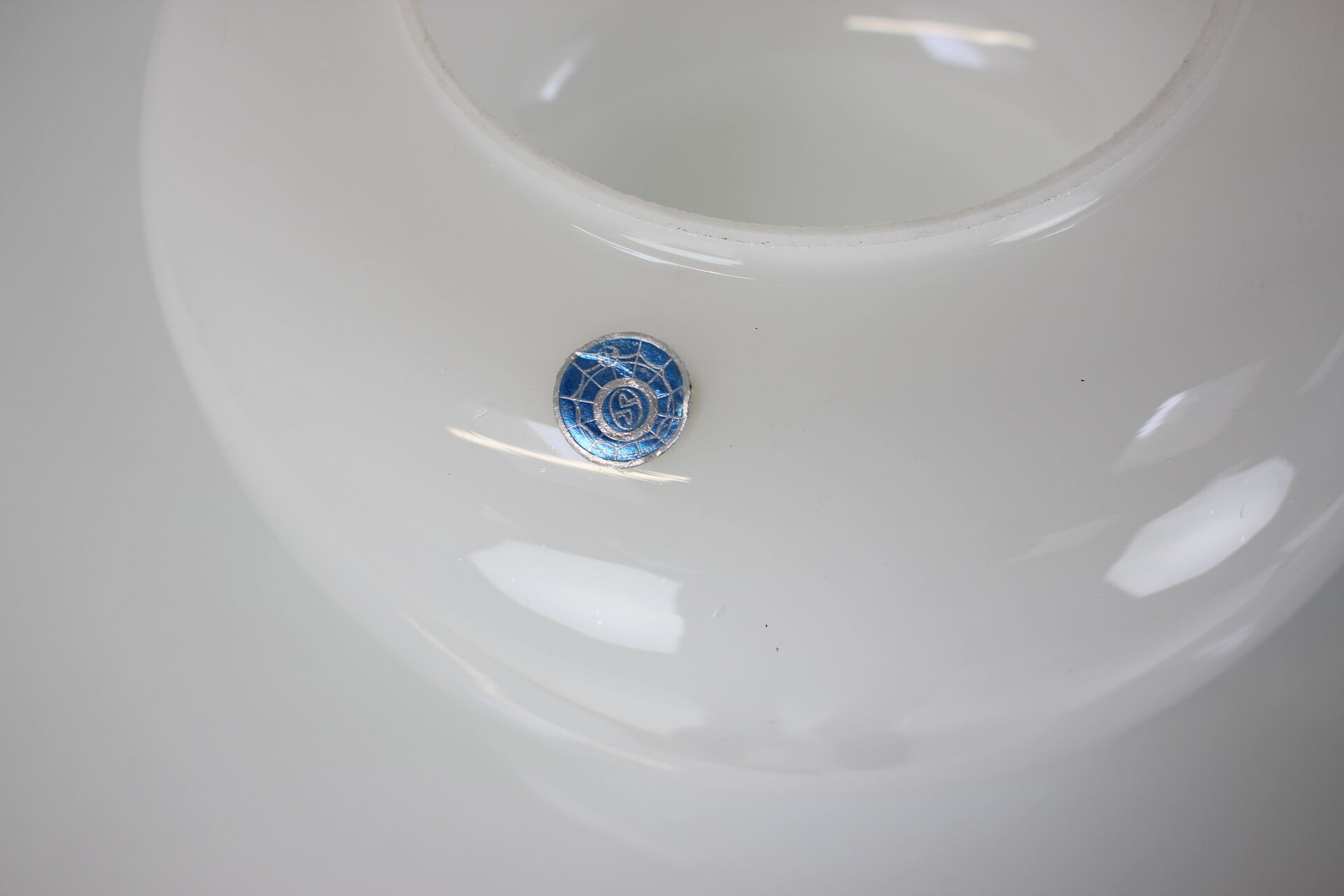 All Glass Table Lamp by Valasske Mezirici, 1970s