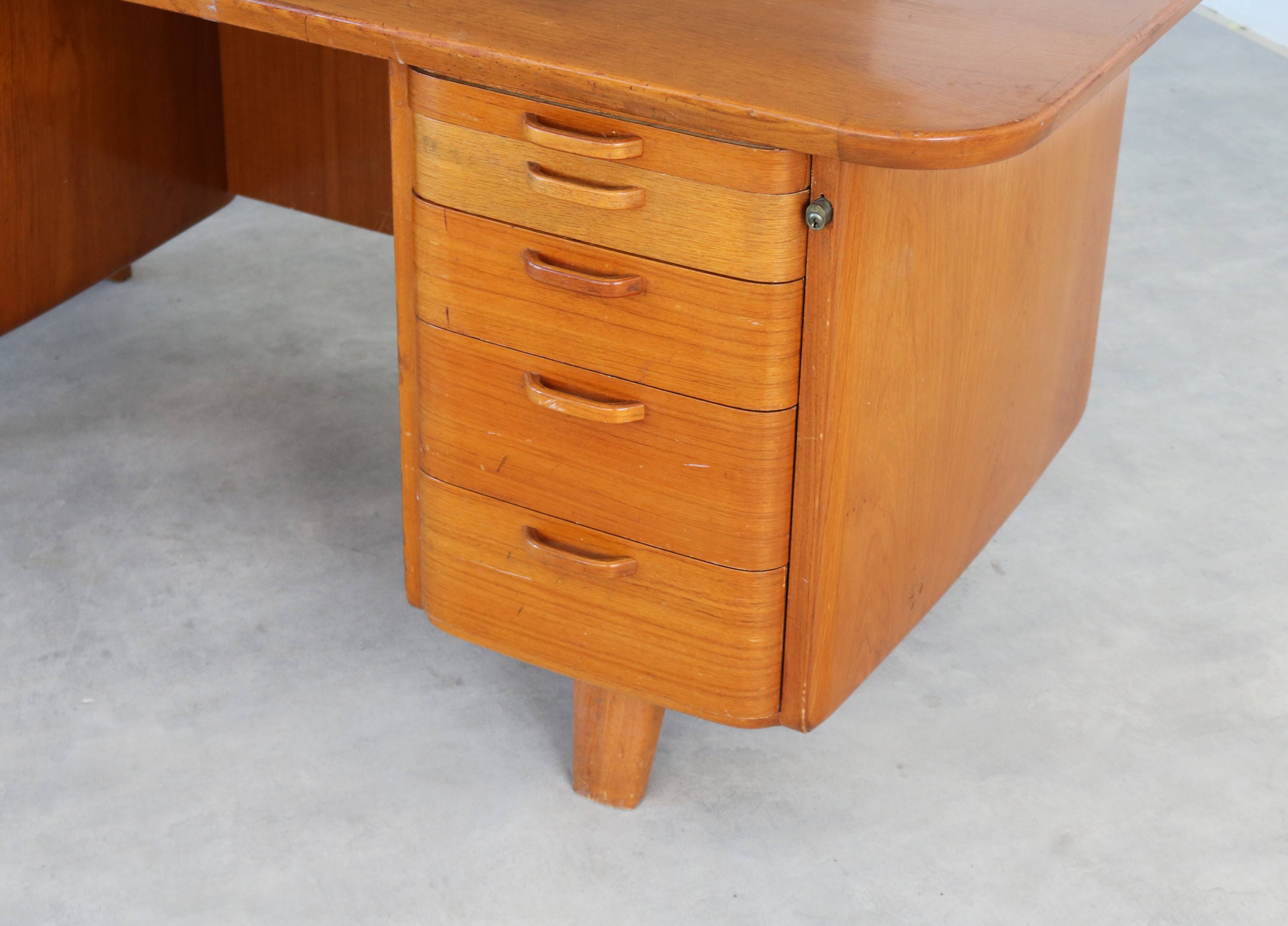 vintage XL desk | teak | 1960s | Swedish