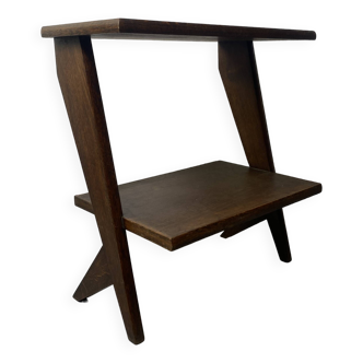 Designer wooden side table