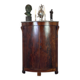 Louis-Philippe Corner Cabinet in Mahogany, 19th Century