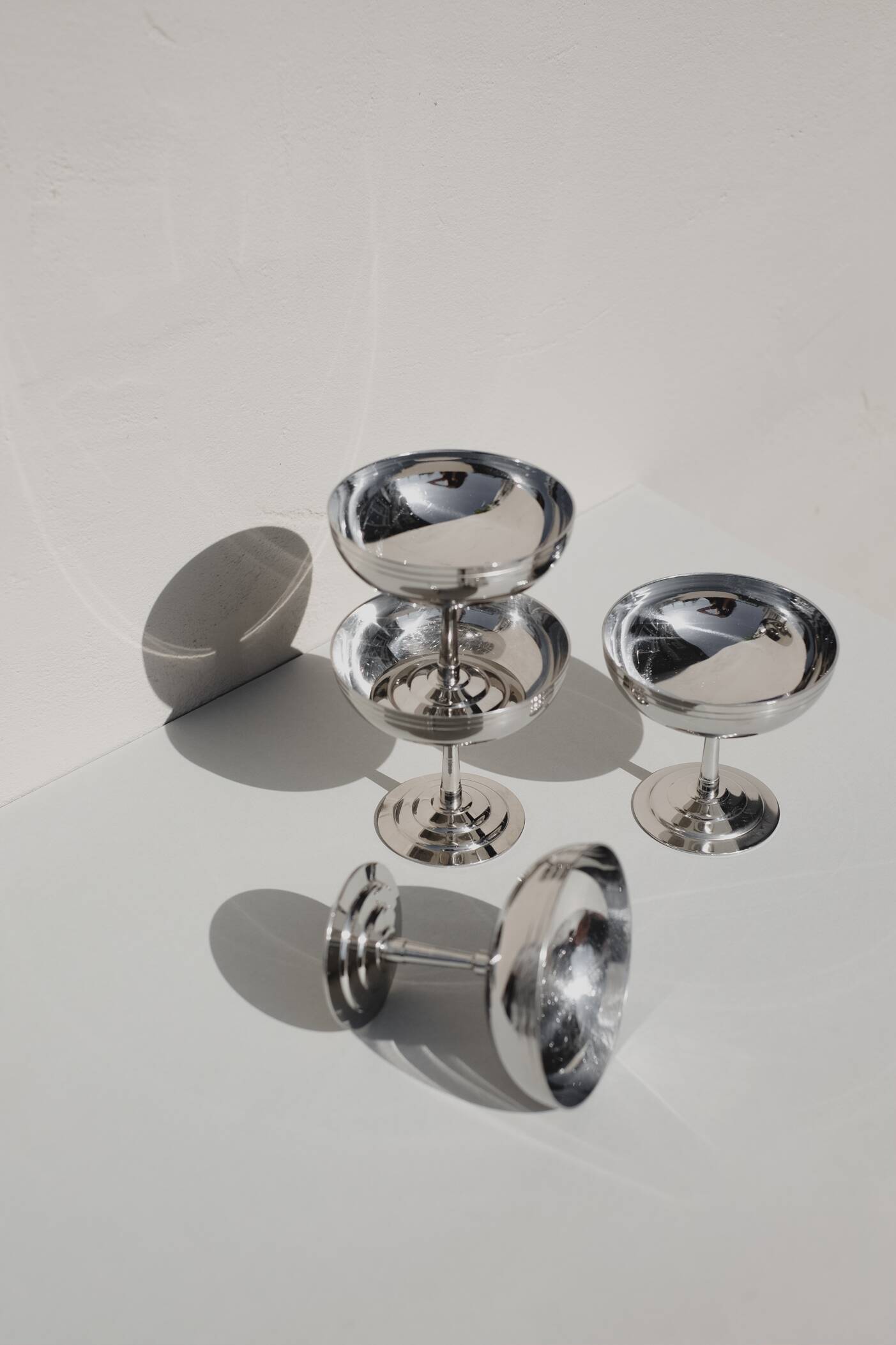 Ensemble de 4 coupes à glace