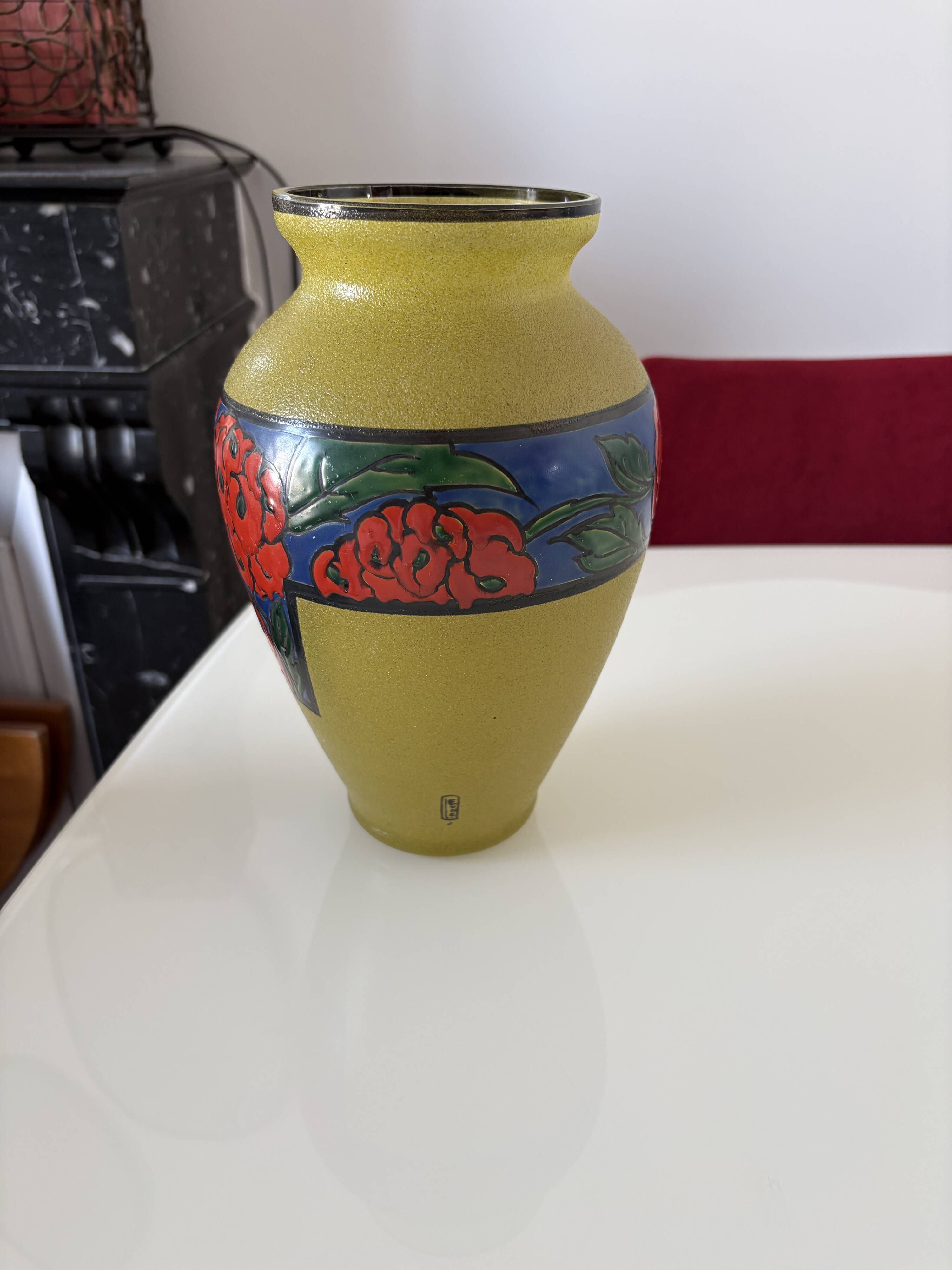 Art Deco Vase 1930 - Leune Glassworks