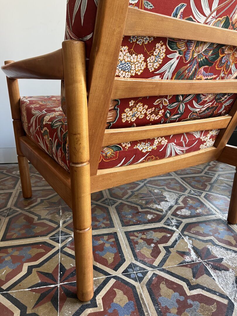 Fauteuil scandinave – Botanique