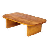 Table basse en pin, 1960s