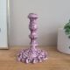 La Redoute x Selency ceramic candle holder 09 mauve