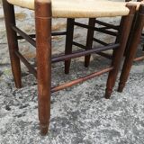 Straw chairs