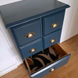 Rød Sødgren blue ganne chest of drawers