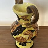Medici vase in Vallauris ceramic, signed JTF
