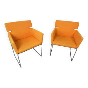 2x fauteuils vintage - arnold