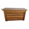 Solid elm chest of drawers