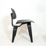 Set of 4 DCW chairs by Charles & ray Eames