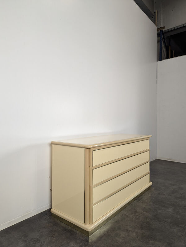 Commode de Willy Rizzo pour Mario Sabot années 70