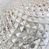 50s semi-crystal ceiling light
