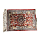 Ghoum carpet (iran) 100% natural silk, 0.80 m x 0.58 m