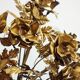 Pair of brass appliques. France, 1960s.
