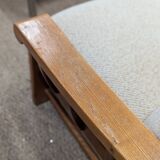 Canapé convertible Maison Regain en orme massif