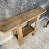 Old wooden workbench for children