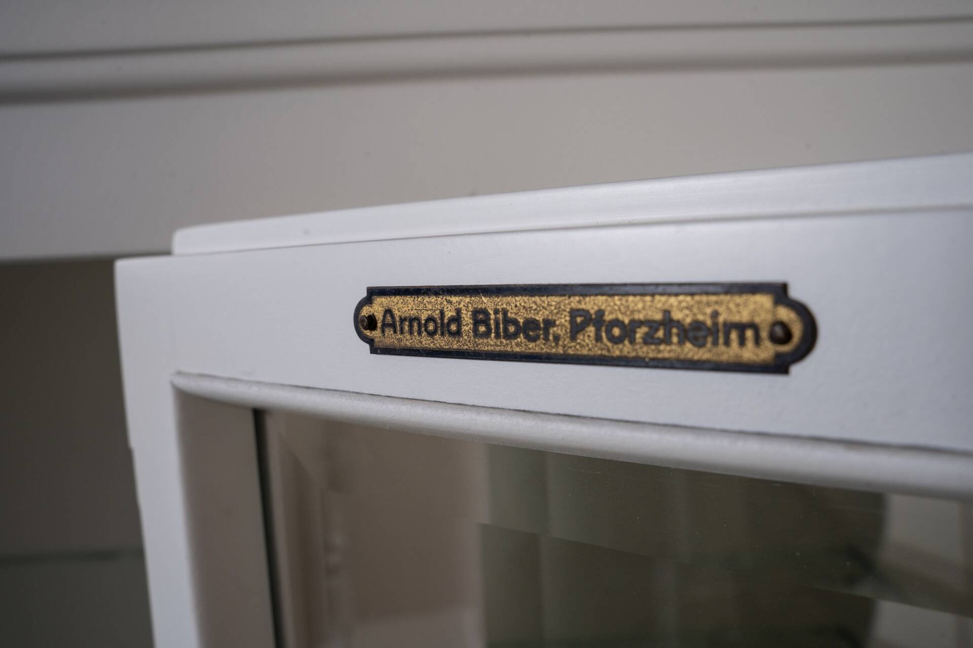 German Dental Instrument Cabinet by Arnold Biber, Pforzheim, Circa 1920