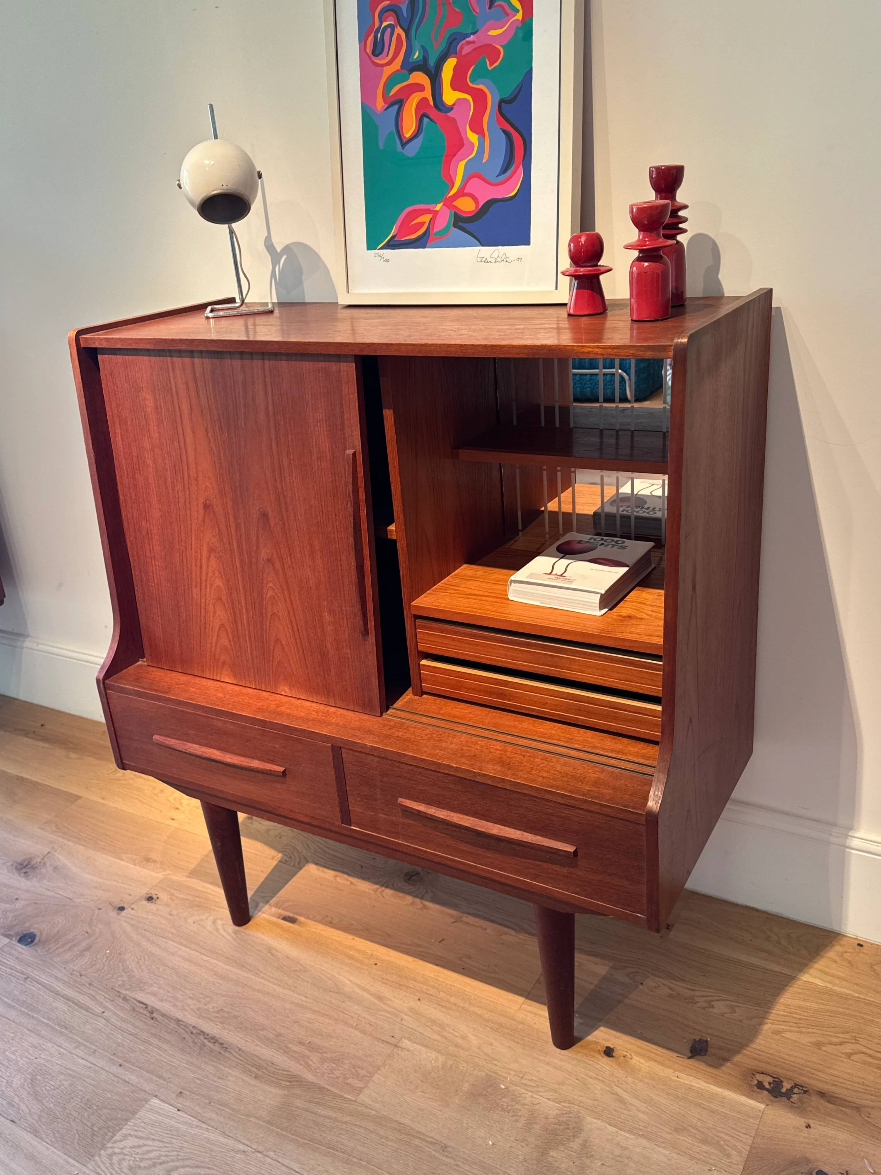 Buffet scandinave vintage en teck "Mads"