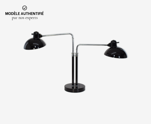 Double desk lamp, Bauhaus, by Christian Dell, model 6660 Super, original  edition Kaiser Idel | Selency