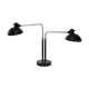 Double desk lamp, Bauhaus, by Christian Dell, model 6660 Super, original edition Kaiser Idel