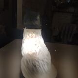 Art deco cat lamp