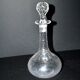 Baccarat tortoiseshell cut crystal carafe H29cm