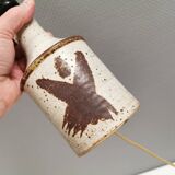 Table lamp in stoneware/ceramics by Danish Axel Larsen 1970-80s