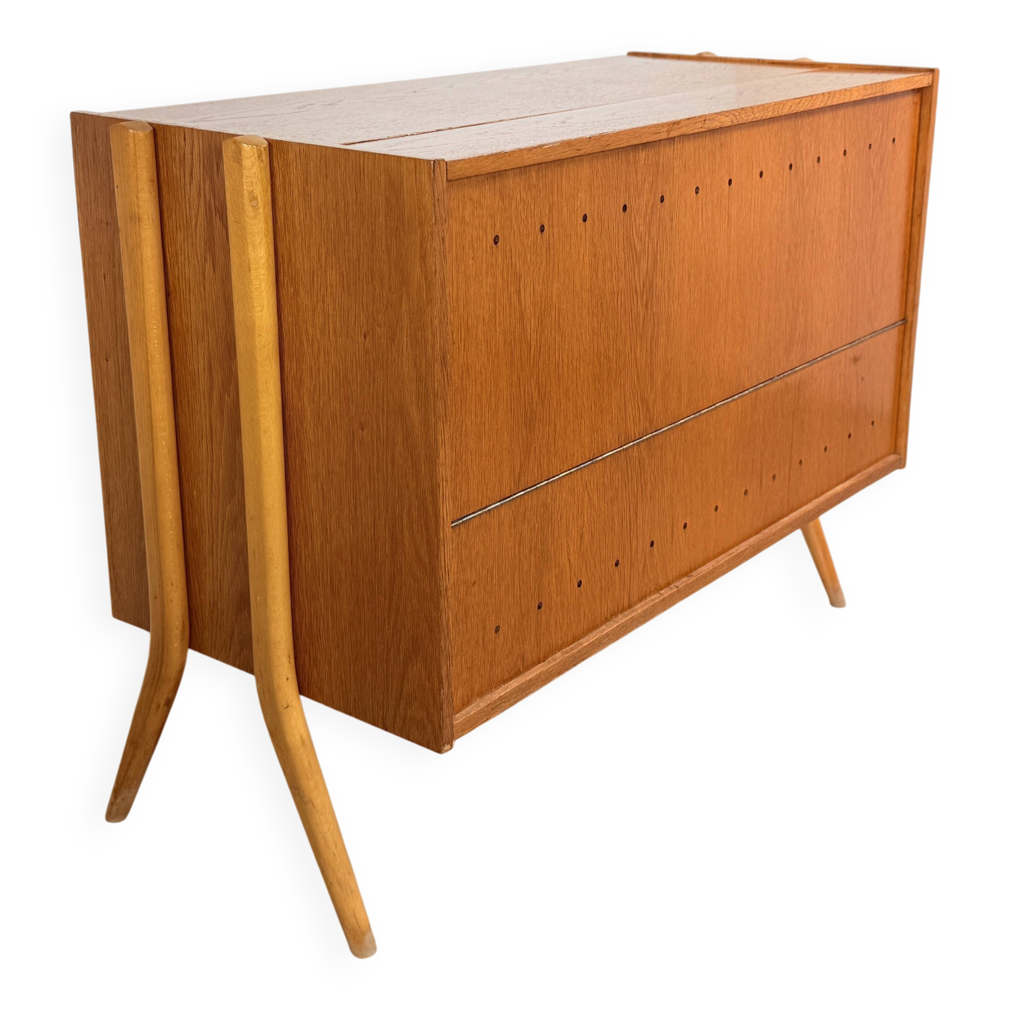 Vintage blanket chest/toy chest Monti300, Frantisek Jirak