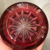 Bohemian crystal vase