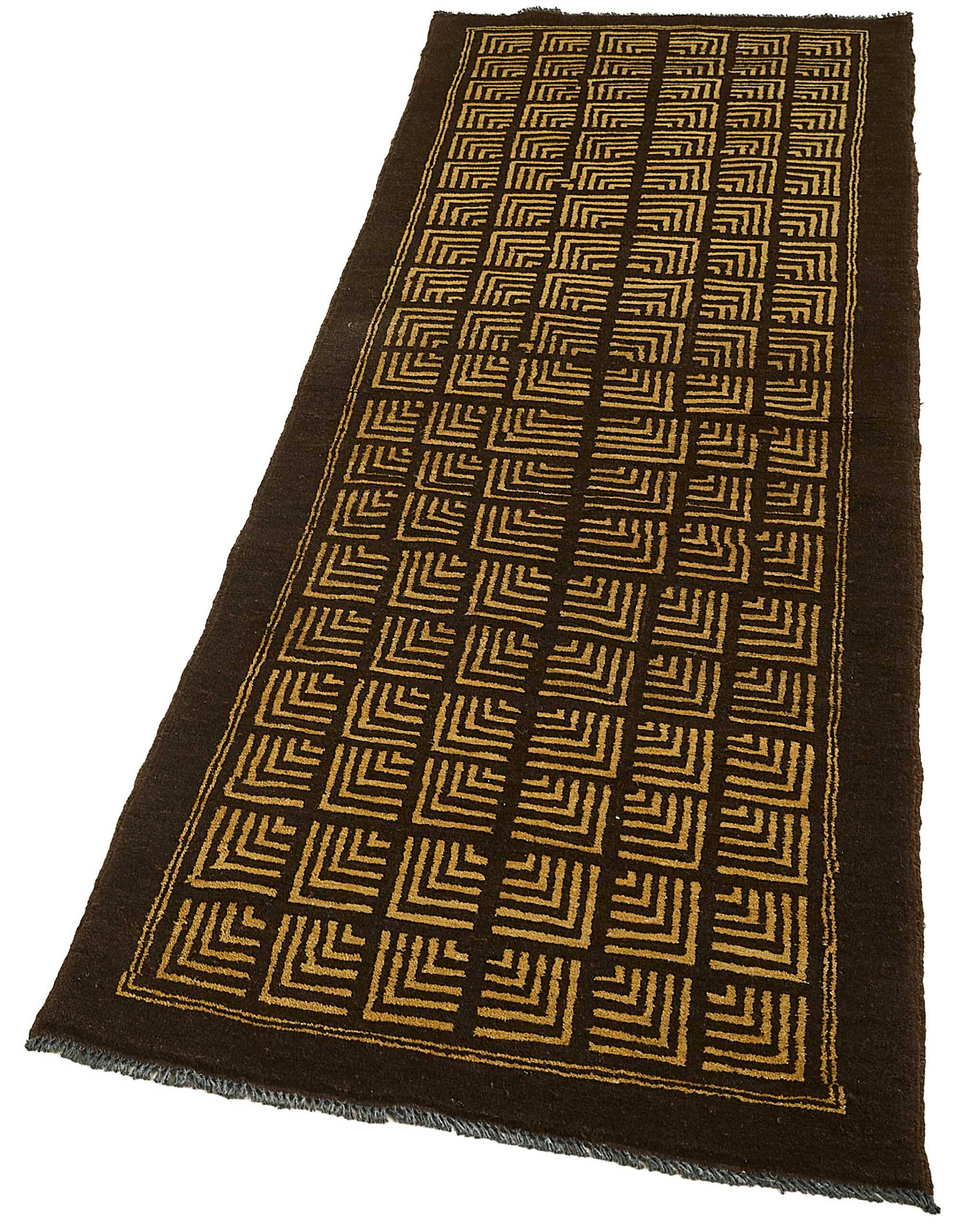 Turkish Handknotted Wool Oushak Rug 73 cm x 232 cm