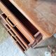 Vintage 1950s wooden chest of drawers – 4 drawers – tapered legs