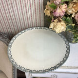 Plat ancien artisanal made in france Salins