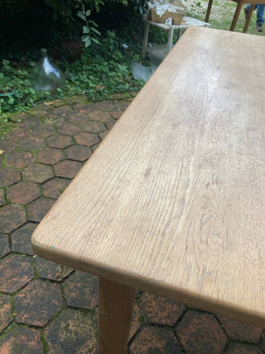 Vintage farmhouse table