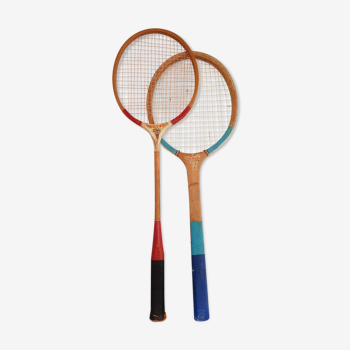 Vintage rackets - Children's tennis and badmington