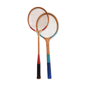 Vintage rackets - Children's tennis and badmington