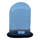 Vieux globe de mariée en verre ovale 28 cm haute cloche en verre