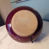 Enamelled stoneware lamp by Colette Houtmann