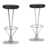 2000s Bar stools by Piet Hein for Fritz Hansen, Denmark