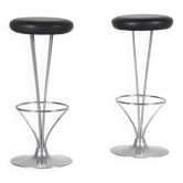 2000s Bar stools by Piet Hein for Fritz Hansen, Denmark