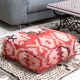 Pouf kilim marocain