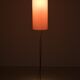 Vintage Floor Lamp with Beige Tube Shade