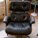 Herman Miller 1980 Lounge chair and ottoman by Charles & Ray Eames